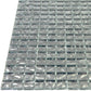 Cloud Silver 12 x 12 Glossy Glass Mosaic Tile