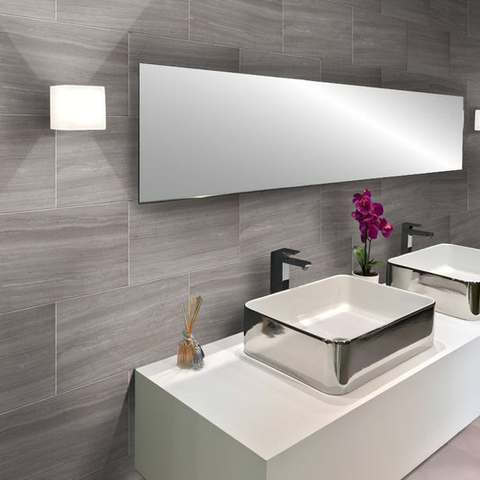 Cloud Gray 4 x 12 Honed Marble Subway Tile - Sample