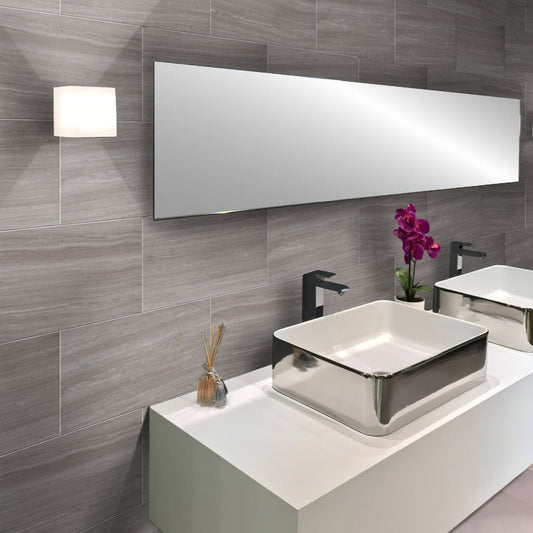 Fossil Gray 12 x 24 Honed Marble Large Tile - Sample