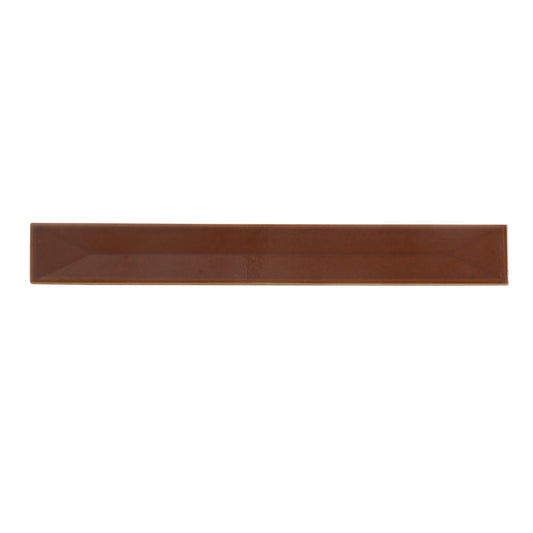 Caramel 2 x 16 Glossy Ceramic Deco Subway Tile - Sample