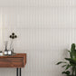 Soft Dove Gray 2 x 16 Glossy Ceramic Deco Subway Tile