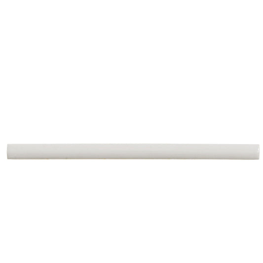 Soft Dove Gray 0.5 x 8 Glossy Ceramic Pencil Trim - Sample