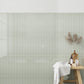 Soft Mint Green 2 x 16 Glossy Ceramic Subway Tile