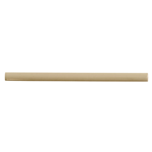 Soft Olive 0.5 x 8 Glossy Ceramic Pencil Trim - Sample