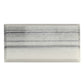 Light Gray 3 x 6 Polished, Beveled Marble Subway Tile