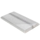 Light Gray 3 x 6 Polished, Beveled Marble Subway Tile