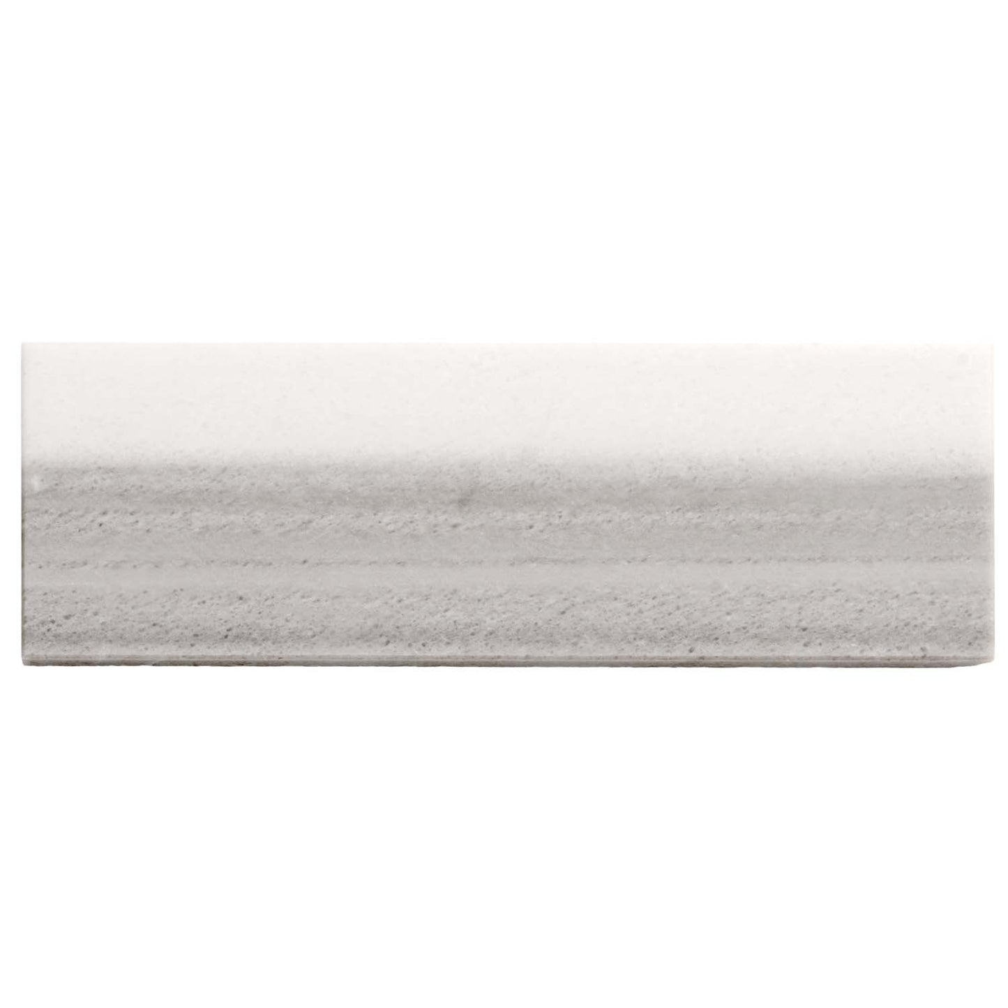 Light Gray 4 x 12 Honed Marble Subway Tile