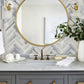 Light Gray 4 x 12 Honed Marble Subway Tile