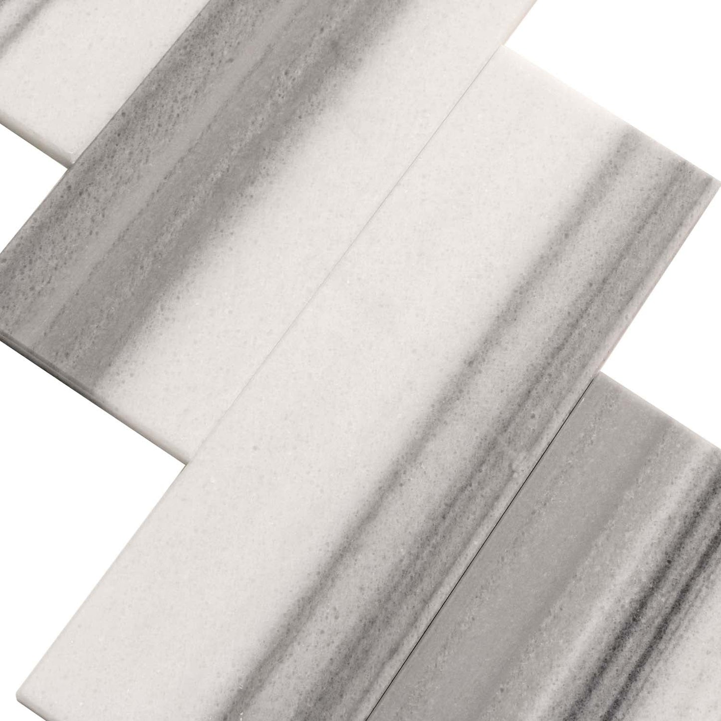 Light Gray 4 x 12 Honed Marble Subway Tile