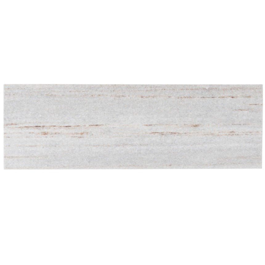 Wooden Beige 4 x 12 Polished Marble Subway Tile