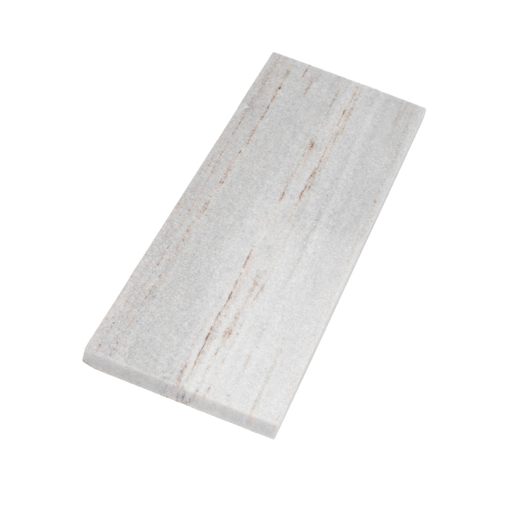 Wooden Beige 4 x 12 Polished Marble Subway Tile