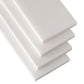 White 3 x 6 Honed Marble Subway Tile