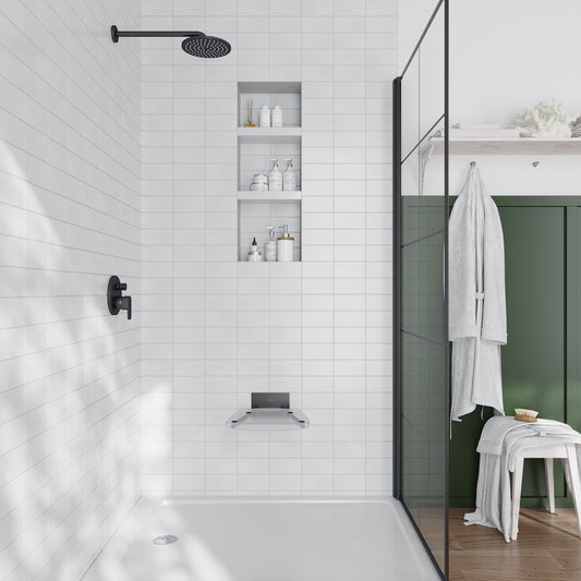 White 3 x 6 Honed Marble Subway Tile - Sample