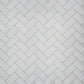 White 3 x 6 Polished Plain Thassos Marble Subway Tile