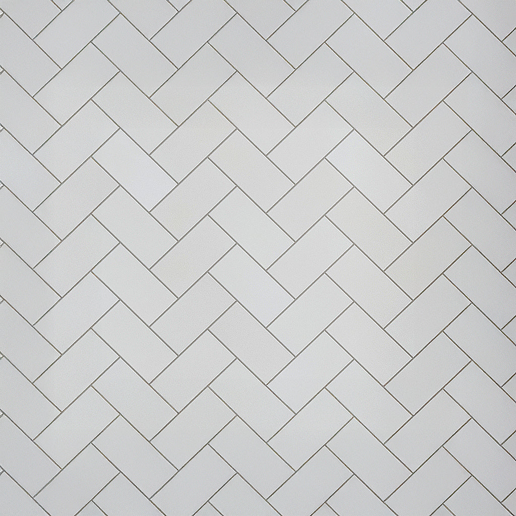 White 3 x 6 Polished Plain Thassos Marble Subway Tile