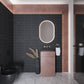 Black 4 x 12 Honed Marble Subway Tile