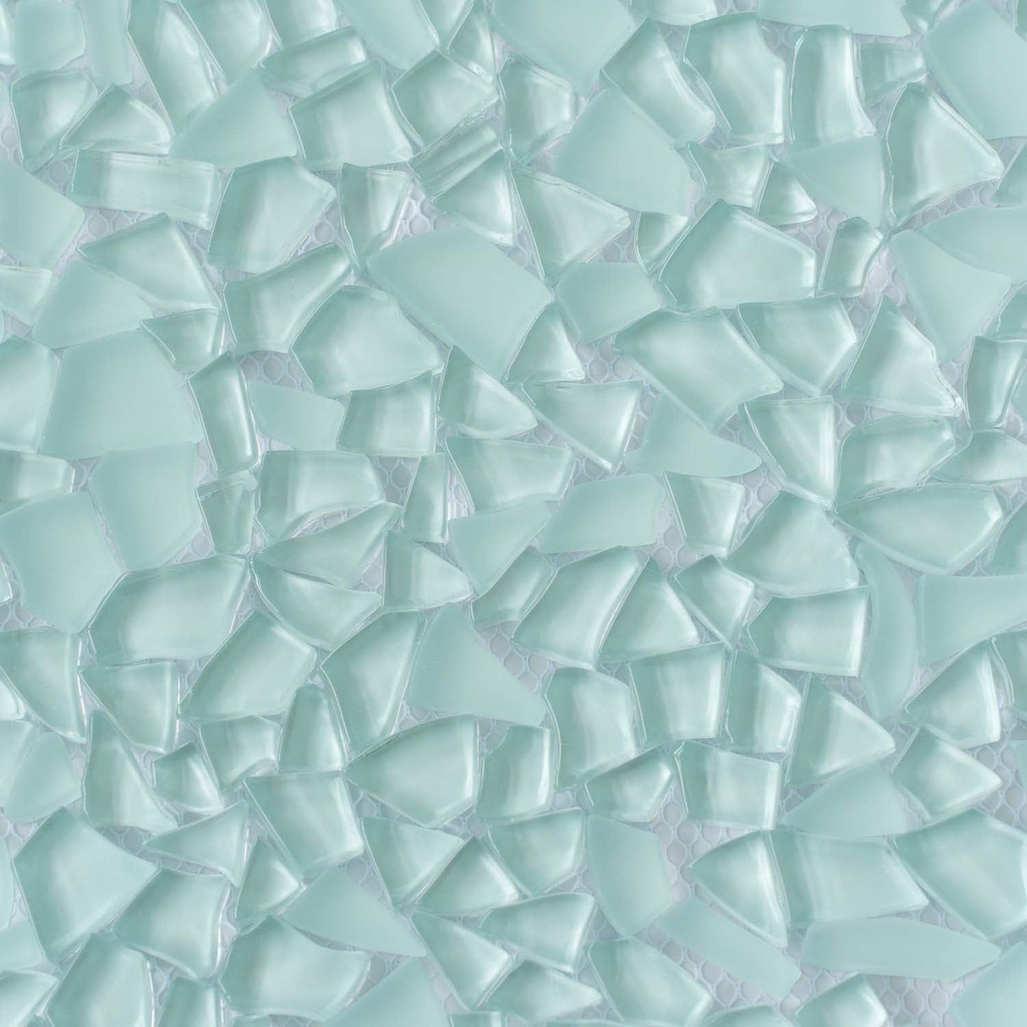 Tiffany Blue 11 x 11 Glossy, Matte Glass Mosaic Tile