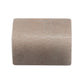 Taupe 2x2 Matte Recycled Glass Corner Tile - Sample