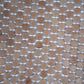 Taupe 12x12 Matte Recycled Glass Round Mosaic Tile