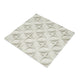 Beige 12x12 Matte Recycled Glass Square Mosaic Tile - Sample