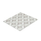 Misty Gray 12x12 Matte Recycled Glass Square Mosaic Tile