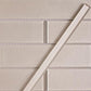 Pearl White 0.5 x 12 Glossy Glass Pencil Trim