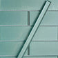 Tiffany Blue 0.5 x 12 Glossy Glass Pencil Trim