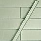 Light Green 0.5 x 12 Glossy Glass Pencil Trim