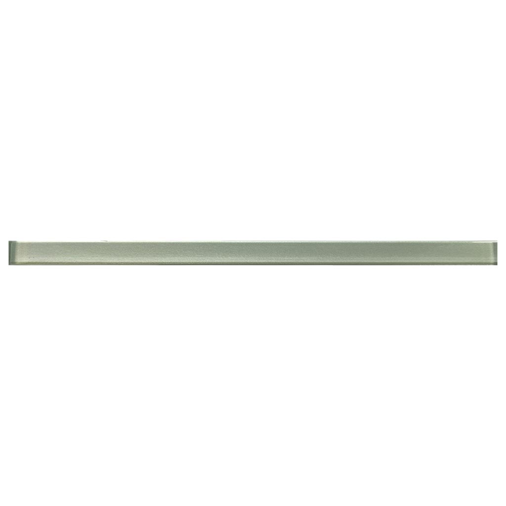 Light Green 0.5 x 12 Glossy Glass Pencil Trim