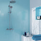 Sky Blue 11 x 13 Glossy Glass Mosaic Tile