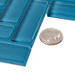 Cerulean Blue 11 x 13 Glossy Glass Mosaic Tile