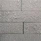 Dark Shimmer Gray 2 x 8 Polished Glass Subway Tile