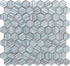 Blue and Gray 12 x 12 Glossy, Matte Glass Mosaic Tile