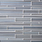 White and Blue 12 x 12 Glossy, Matte Glass Mosaic Tile