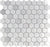 White 12 x 12 Glossy, Matte Glass Mosaic Tile