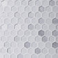 White 12 x 12 Glossy, Matte Glass Mosaic Tile