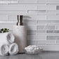 White 12 x 12 Glossy, Matte Glass Mosaic Tile