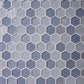 Blue and Gray 12 x 12 Glossy, Matte Glass Mosaic Tile