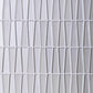 White 12 x 13 Glossy, Matte Glass Mosaic Tile