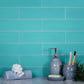 Sky Blue 3 x 12 Matte Glass Subway Tile