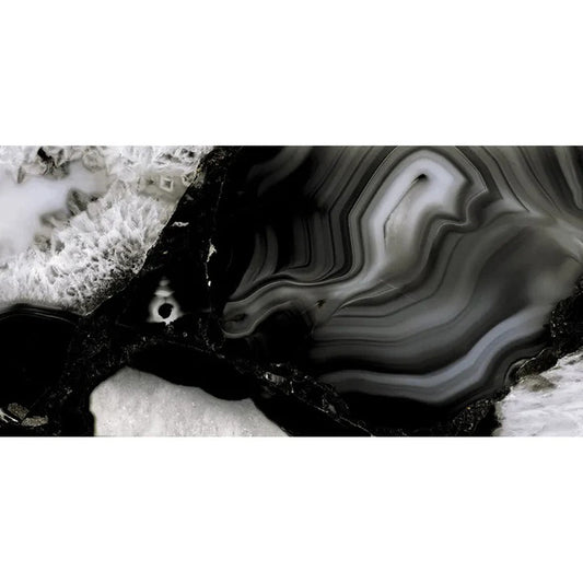 Black 24x48 Lappato Porcelain Large Tile