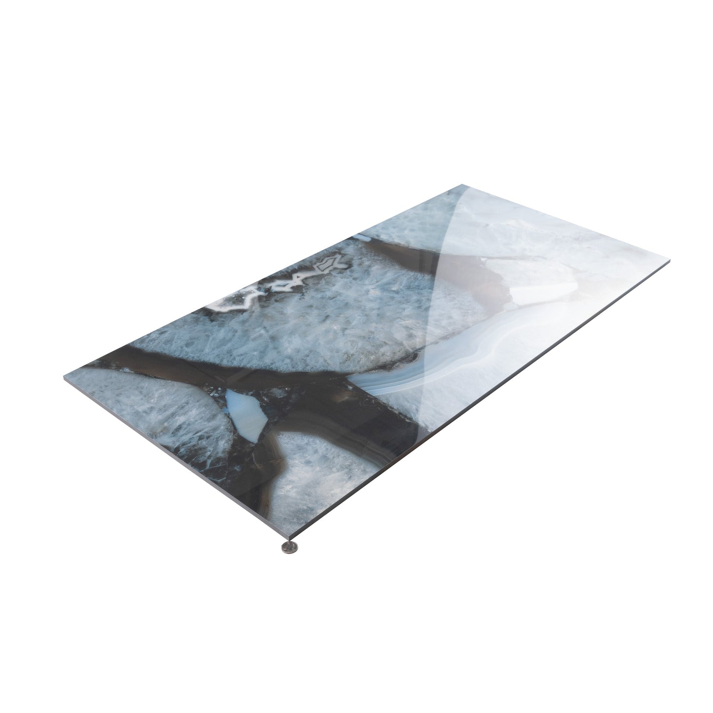 Icy Blue 24x48 Lappato Porcelain Large Tile