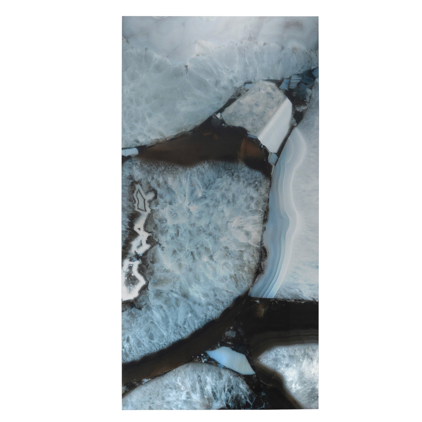 Icy Blue 24x48 Lappato Porcelain Large Tile