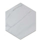 White 8 x 9 Matte Porcelain Tile