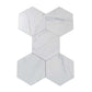 White 8 x 9 Matte Porcelain Tile