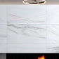 Pearl White 24 x 48 Polished Porcelain Large Tile - Sample