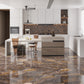 Brown 9 x 13 Polished Porcelain Mosaic Tile