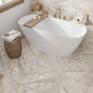 Beige 24 x 24 Matte Porcelain Large Tile