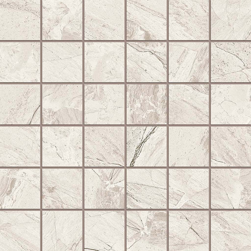 Stone Beige 12 x 12 Matte Porcelain Mosaic Tile