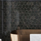 Sable Black 9 x 13 Polished Porcelain Mosaic Tile